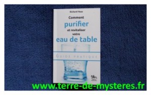 Comment purifier et revitaliser l'eau de table ?